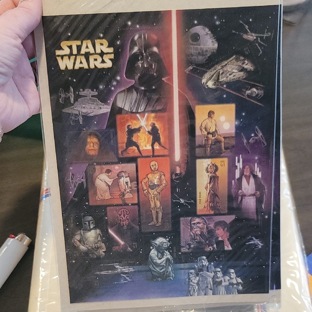 COPY - Star Wars Collectible Stamp Sheet